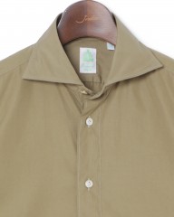 Finamoreコットンブロードカッタウェイシャツ【SIMONE/J/BALI】mb_02l