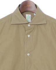 Finamoreコットンブロードカッタウェイシャツ【SIMONE/J/BALI】mb_03l