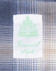 Finamoreオンブレチェックシャツ【SIMONE/BALI】mb_08l
