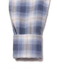 Finamoreオンブレチェックシャツ【SIMONE/BALI】mb_12l