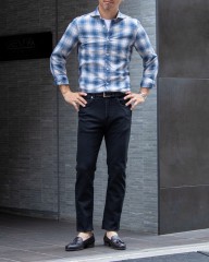 Finamoreオンブレチェックシャツ【SIMONE/BALI】mb_ma