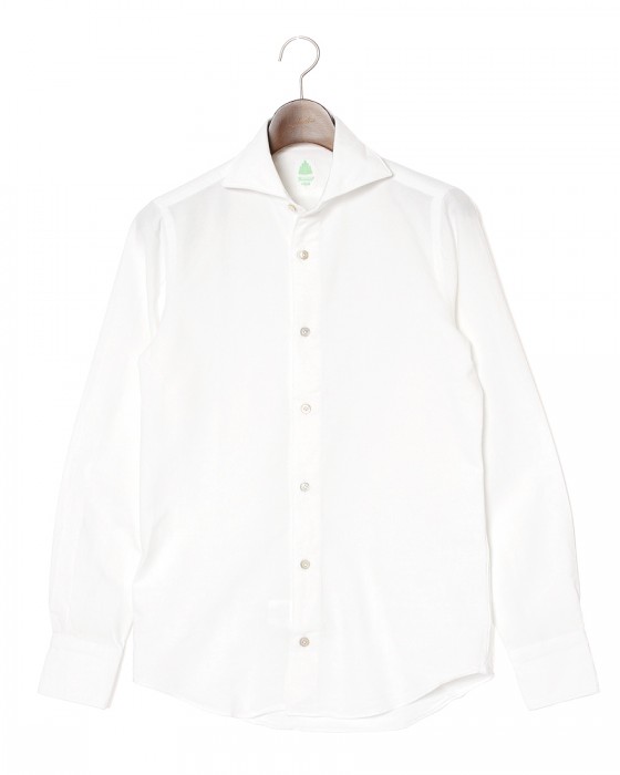 Finamoreコットンカッタウェイシャツ【SIMONE/J/BALI】ma