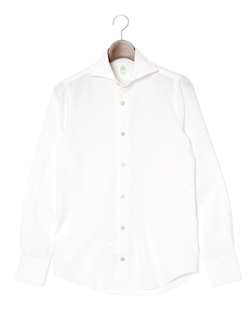Finamoreコットンカッタウェイシャツ【SIMONE/J/BALI】ma