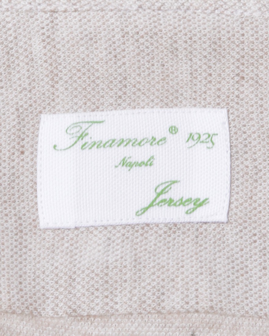 Finamoreトーマスメイソン コットンカシミヤジャージーシャツ【DENVER/SIMONE】10l