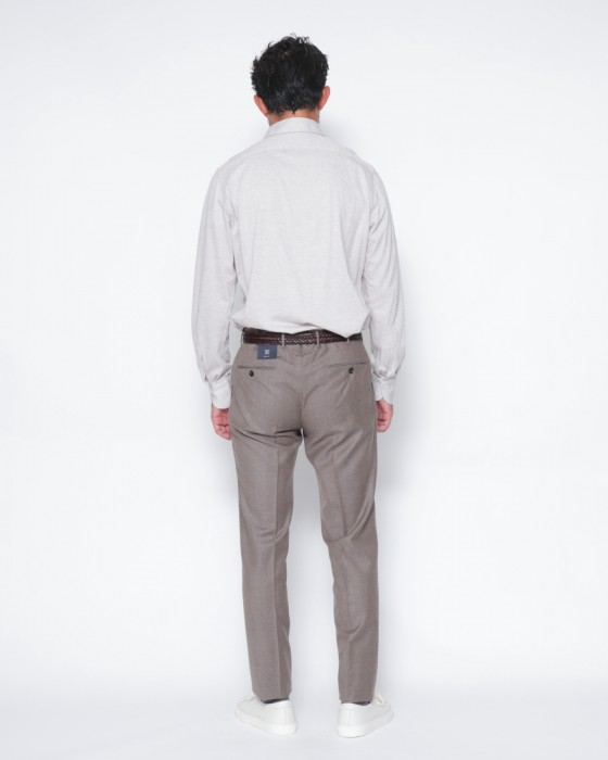 Finamoreトーマスメイソン コットンカシミヤジャージーシャツ【DENVER/SIMONE】23l