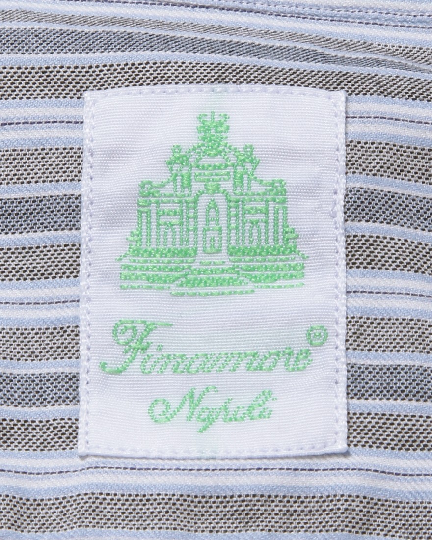 Finamoreストライプシャツ【SIMONE/BALI】08l