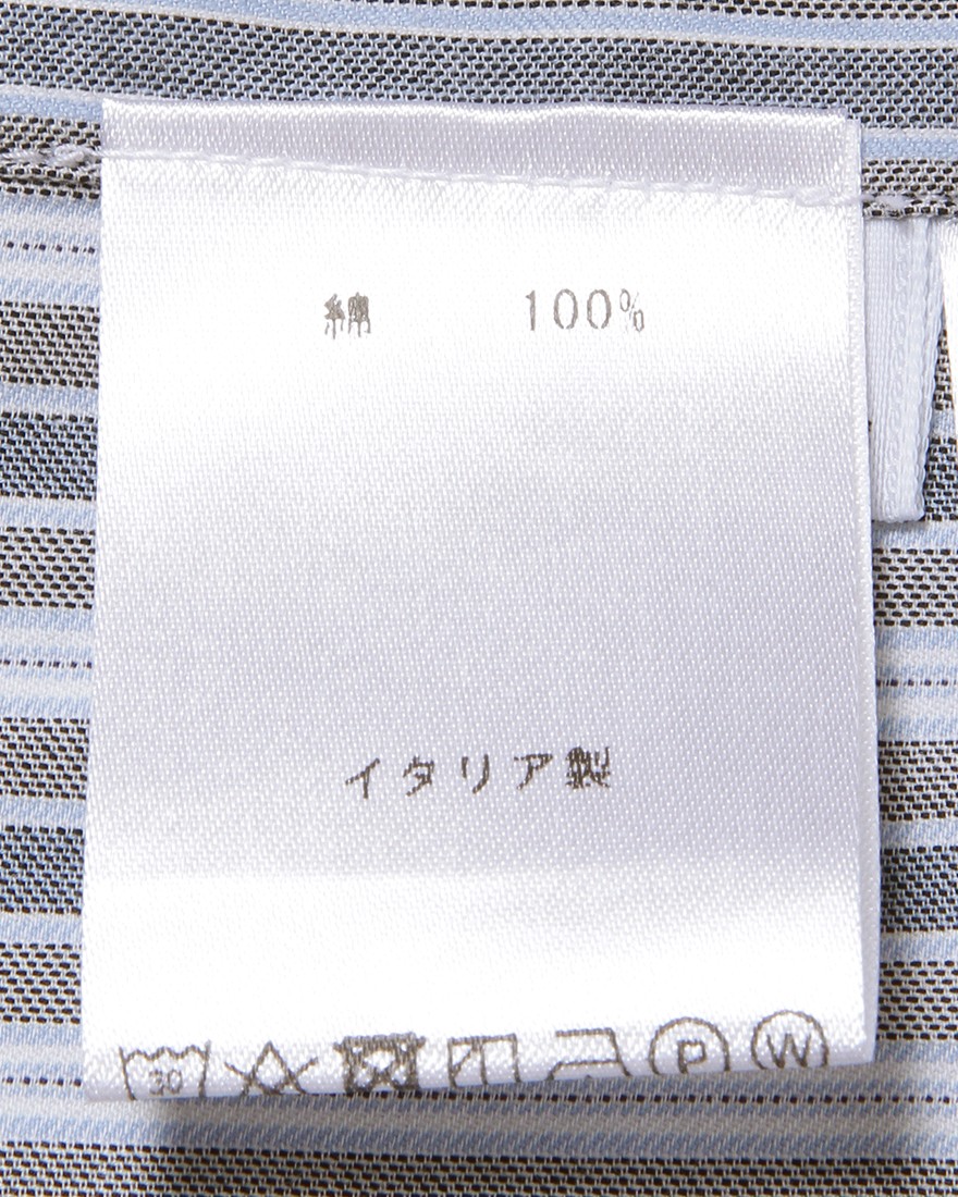 Finamoreストライプシャツ【SIMONE/BALI】14l