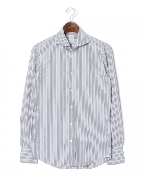 Finamoreストライプシャツ【SIMONE/BALI】c0