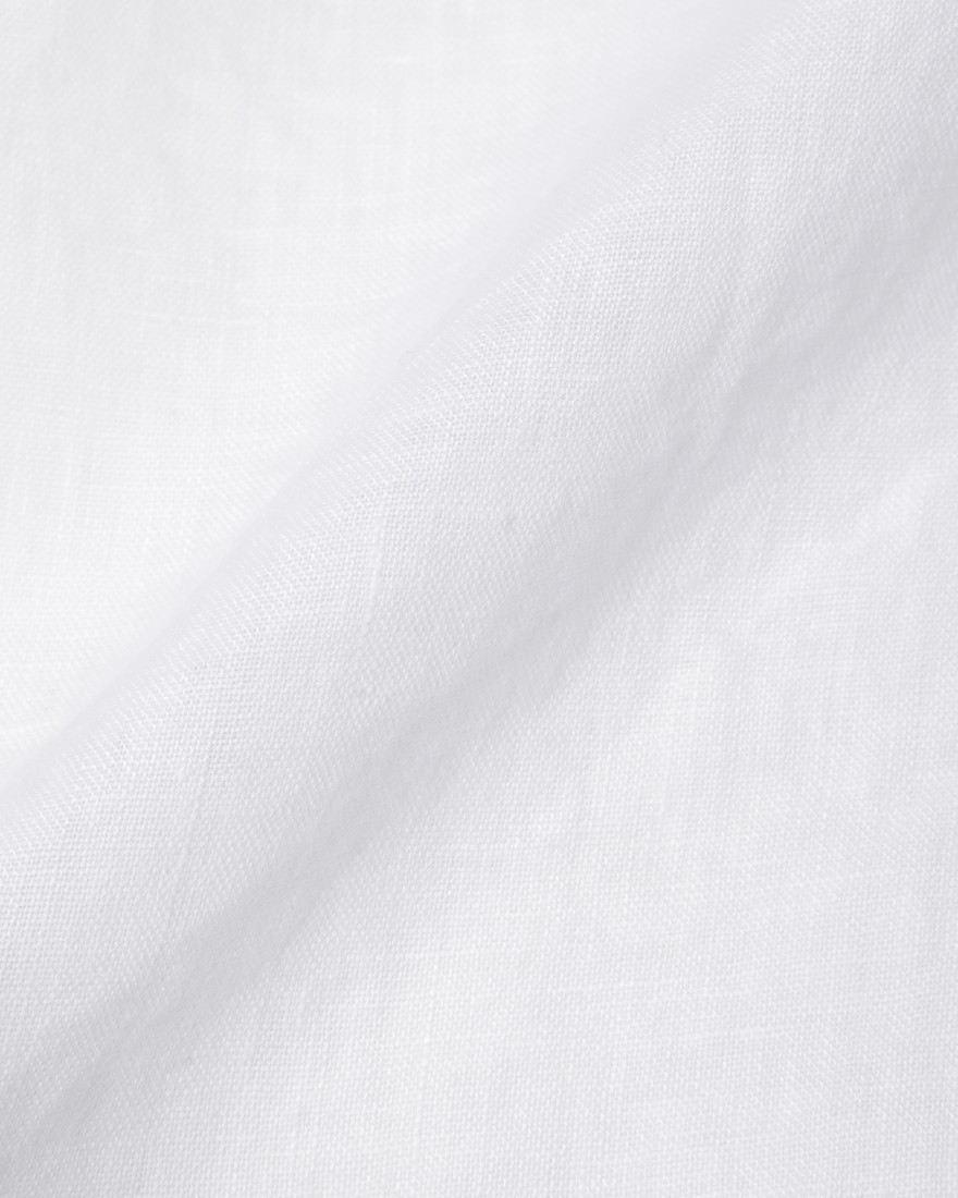 Finamoreソリッド リネン ワンピースカラーシャツ【MANUEL/J/SEUL】12l