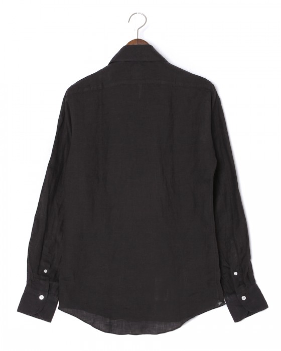 Finamoreソリッド リネン ワンピースカラーシャツ【MANUEL/J/SEUL】21l