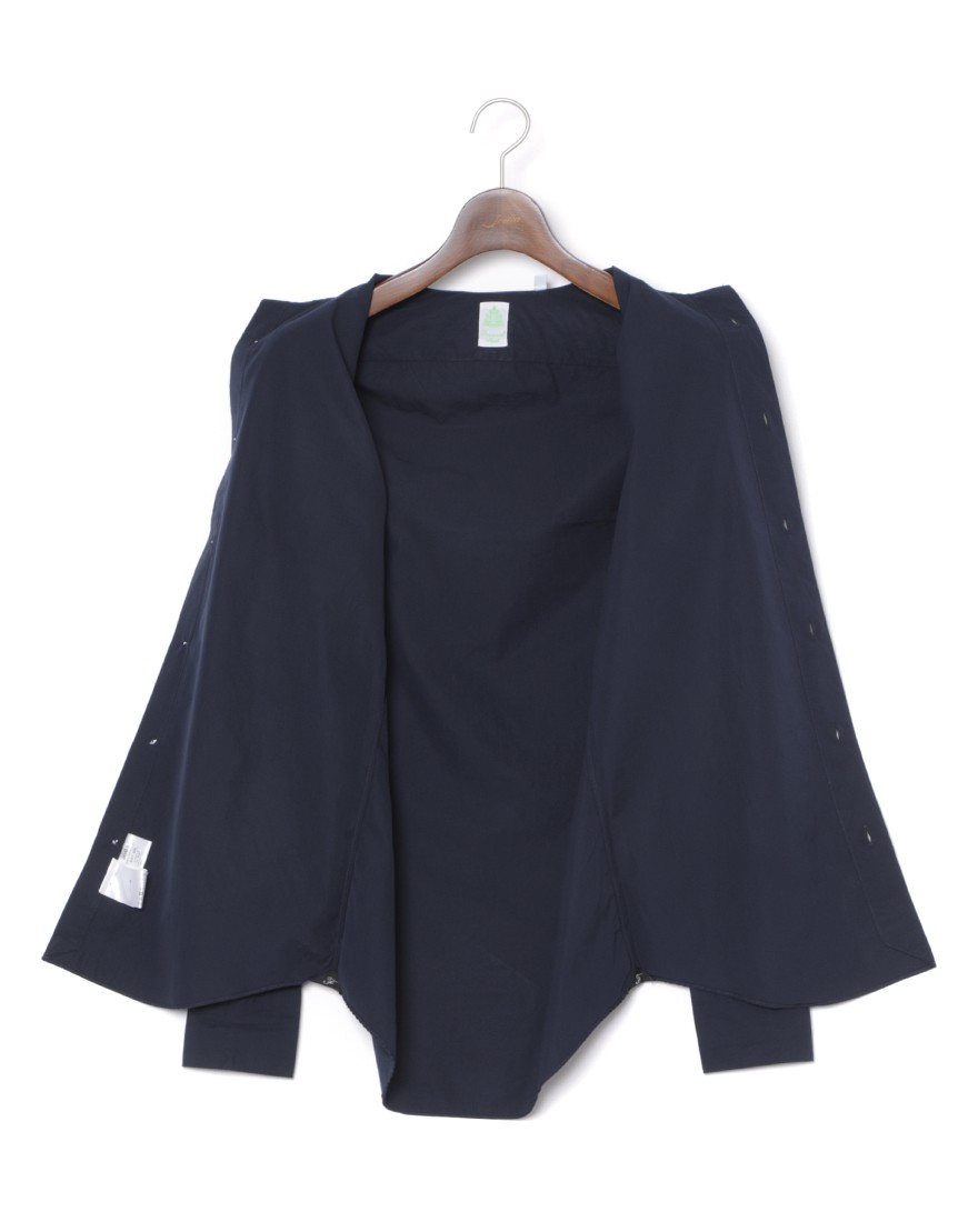 Finamoreコットンポプリン カッタウェイシャツ【SIMONE/J/BALI】08l
