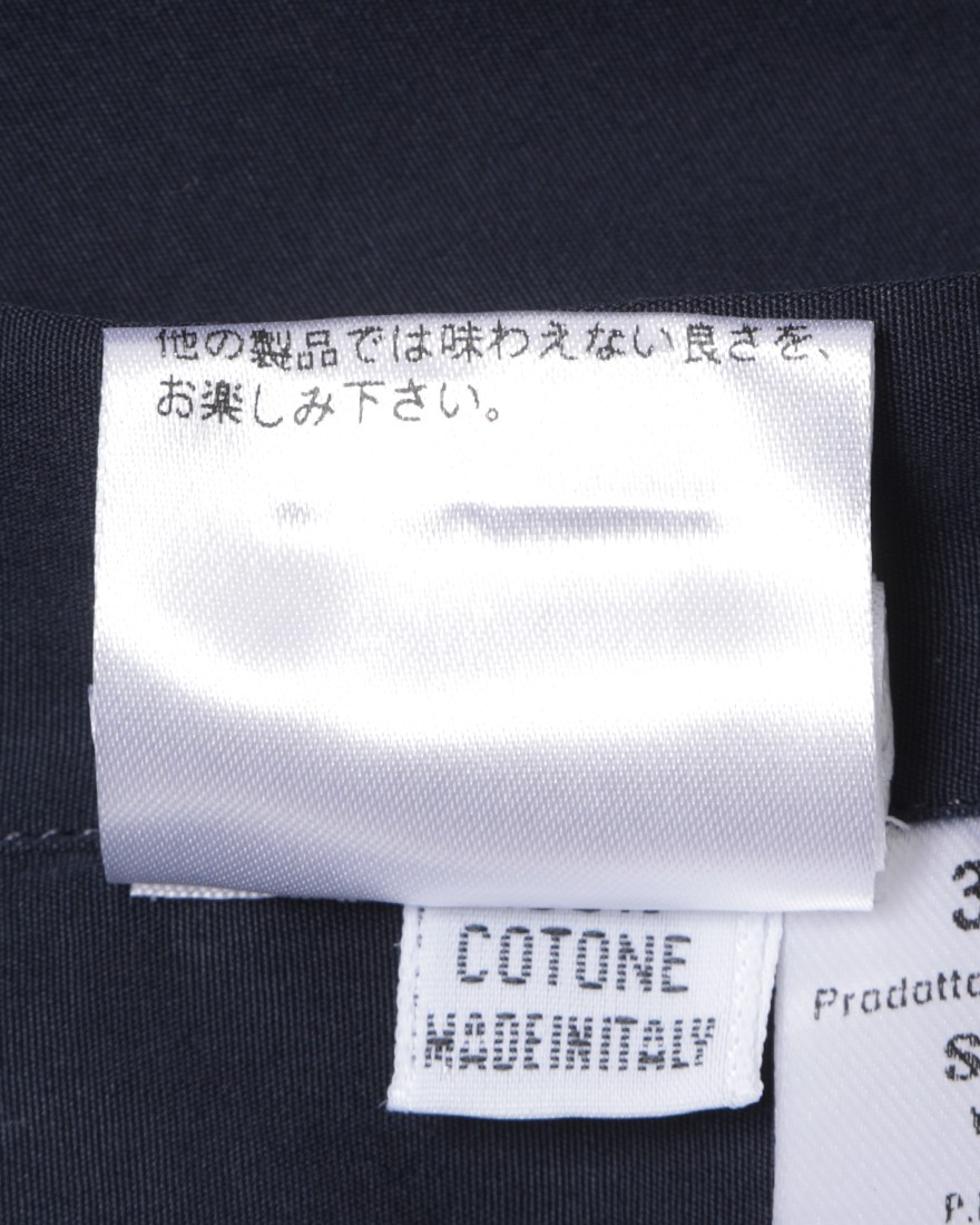 Finamoreコットンポプリン カッタウェイシャツ【SIMONE/J/BALI】17l