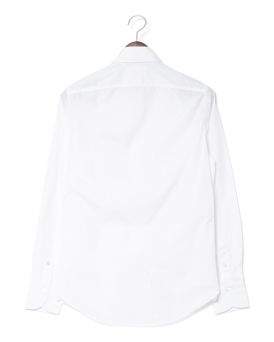 Finamoreコットンポプリン カッタウェイシャツ【SIMONE/J/BALI】19l