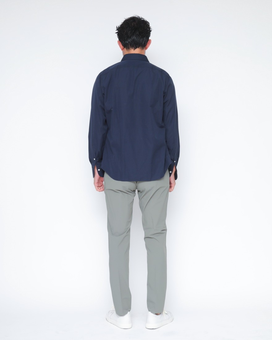 Finamoreコットンポプリン カッタウェイシャツ【SIMONE/J/BALI】23l
