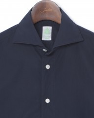 Finamoreコットンポプリン カッタウェイシャツ【SIMONE/J/BALI】mb_03l