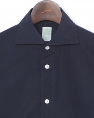 Finamoreコットンポプリン カッタウェイシャツ【SIMONE/J/BALI】mb_04l