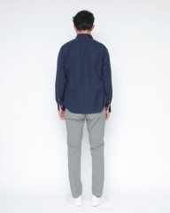 Finamoreコットンポプリン カッタウェイシャツ【SIMONE/J/BALI】mb_23l