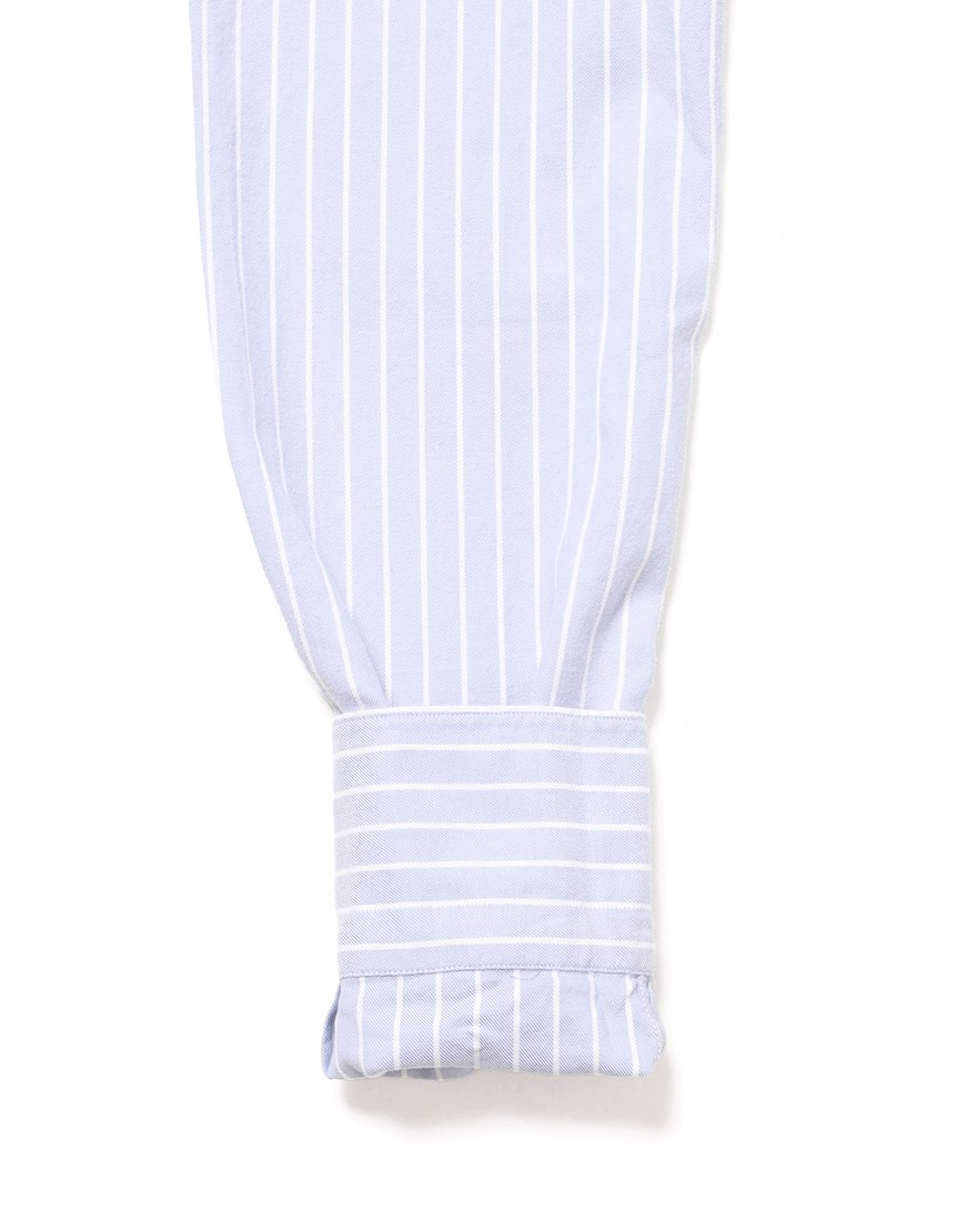 Finamoreアルモ コットンフランネル カッタウェイカラーシャツ【SIMONE/BALI】15l