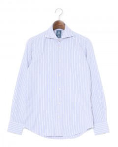 アルモ コットンフランネル カッタウェイカラーシャツ【SIMONE/BALI】