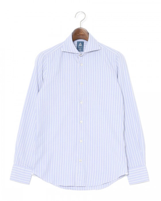Finamoreアルモ コットンフランネル カッタウェイカラーシャツ【SIMONE/BALI】ma