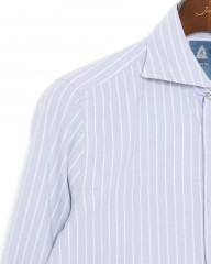 Finamoreアルモ コットンフランネル カッタウェイカラーシャツ【SIMONE/BALI】mb_07l