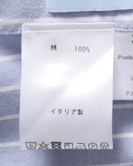 Finamoreアルモ コットンフランネル カッタウェイカラーシャツ【SIMONE/BALI】mb_18l