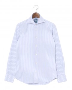 アルモ コットンフランネル カッタウェイカラーシャツ【SIMONE/BALI】