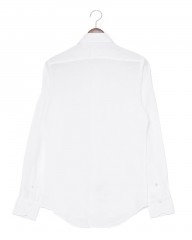 Finamoreソリッド リネン カッタウェイシャツ【SIMONE/J/BALI】mb_30l