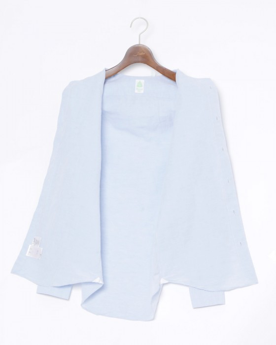 Finamoreコットンリネン カッタウェイシャツ【SIMONE/J/BALI】07l