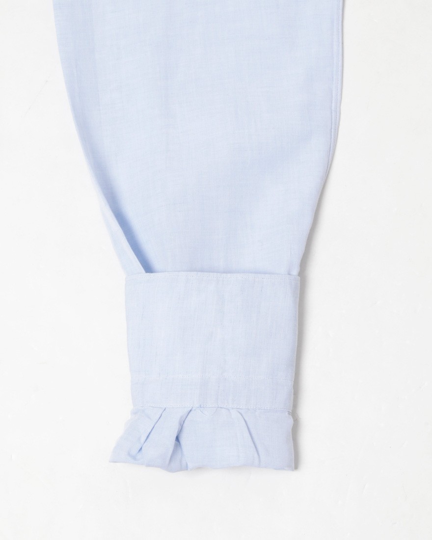 Finamoreコットンリネン カッタウェイシャツ【SIMONE/J/BALI】11l