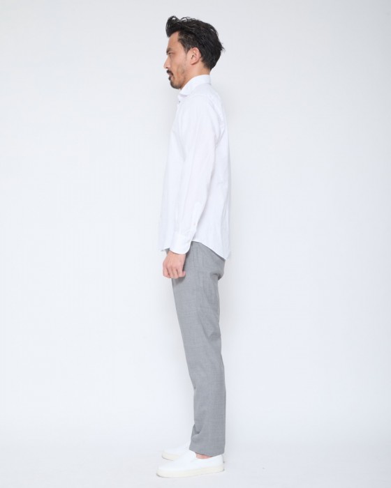 Finamoreコットンリネン カッタウェイシャツ【SIMONE/J/BALI】22l