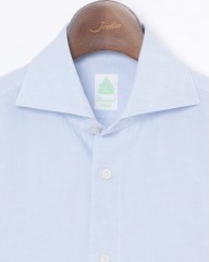 Finamoreコットンリネン カッタウェイシャツ【SIMONE/J/BALI】mb_01l