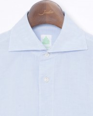 Finamoreコットンリネン カッタウェイシャツ【SIMONE/J/BALI】mb_02l