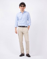 Finamoreコットンリネン カッタウェイシャツ【SIMONE/J/BALI】mb_ma