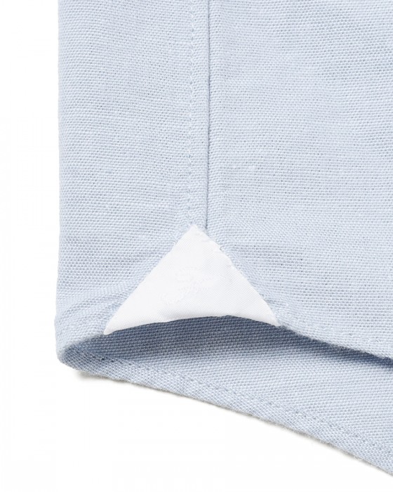Finamoreコットンシャンブレー セミワイドカラーシャツ【BALI/VITTORIO】09l