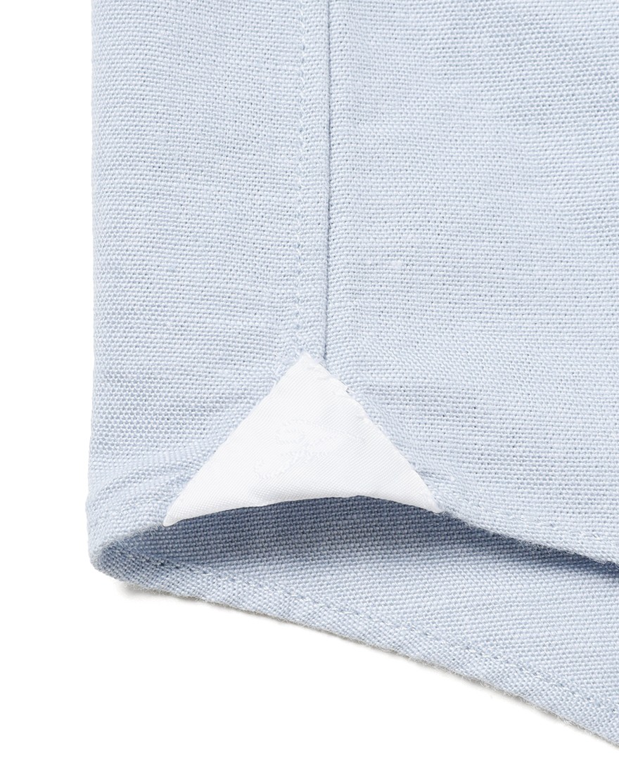 Finamoreコットンシャンブレー セミワイドカラーシャツ【BALI/VITTORIO】09l