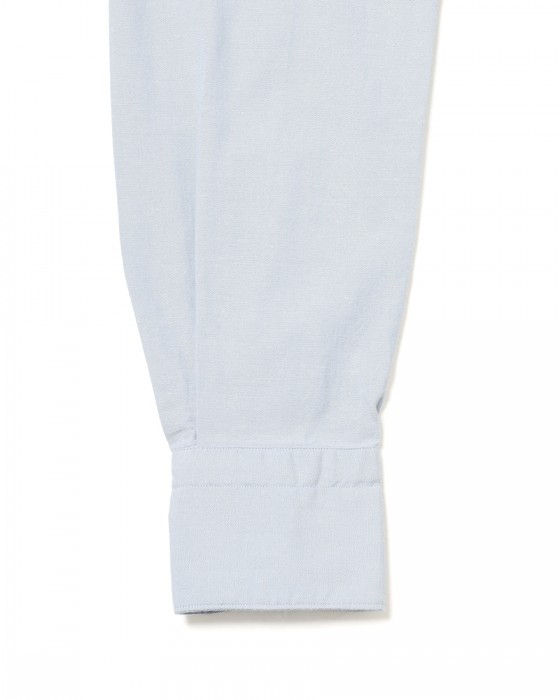 Finamoreコットンシャンブレー セミワイドカラーシャツ【BALI/VITTORIO】13l