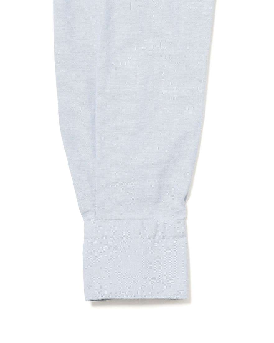 Finamoreコットンシャンブレー セミワイドカラーシャツ【BALI/VITTORIO】13l