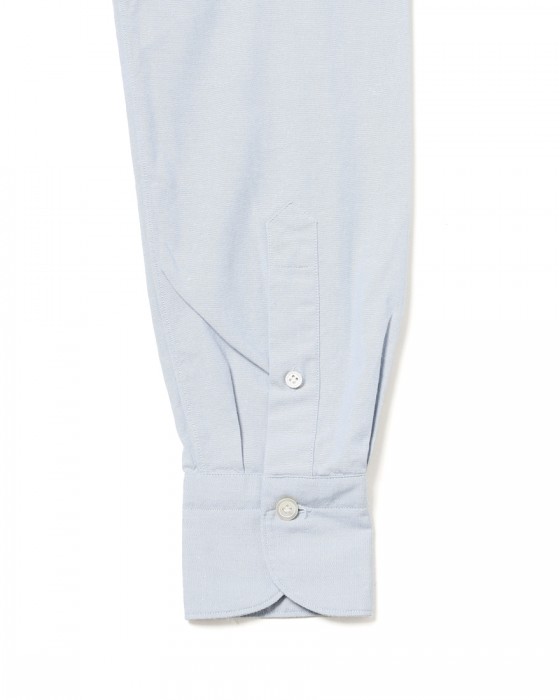 Finamoreコットンシャンブレー セミワイドカラーシャツ【BALI/VITTORIO】14l