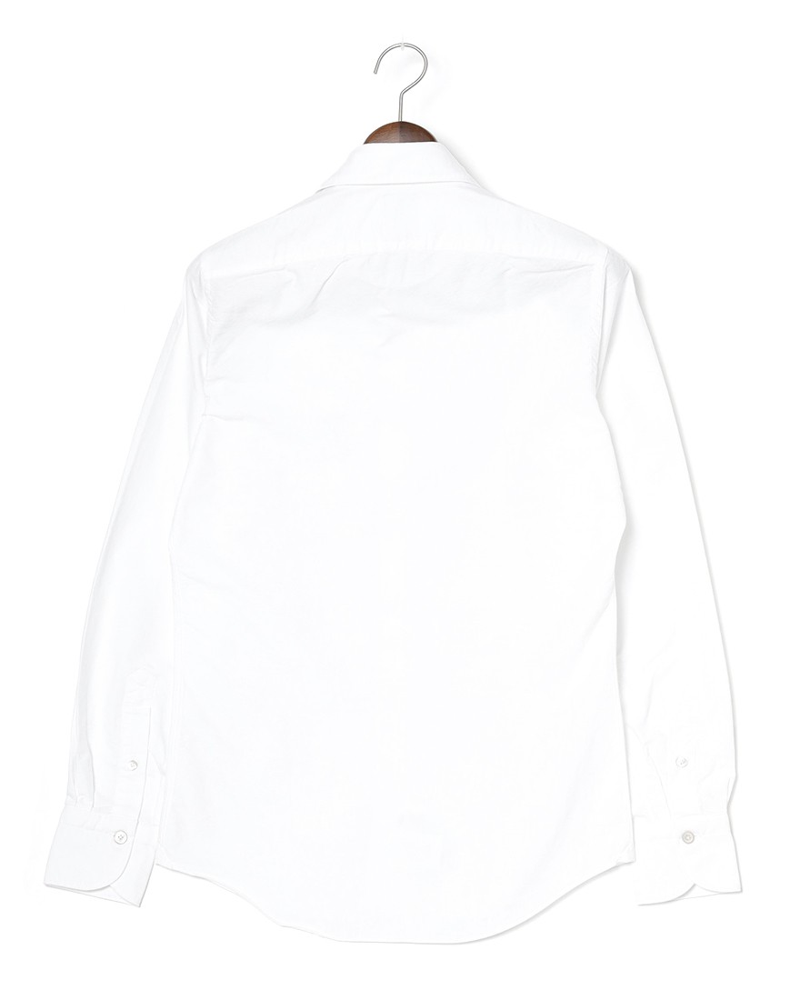 Finamoreコットンシャンブレー セミワイドカラーシャツ【VITTORIO/BALI】21l