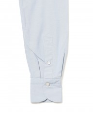 Finamoreコットンシャンブレー セミワイドカラーシャツ【BALI/VITTORIO】mb_14l