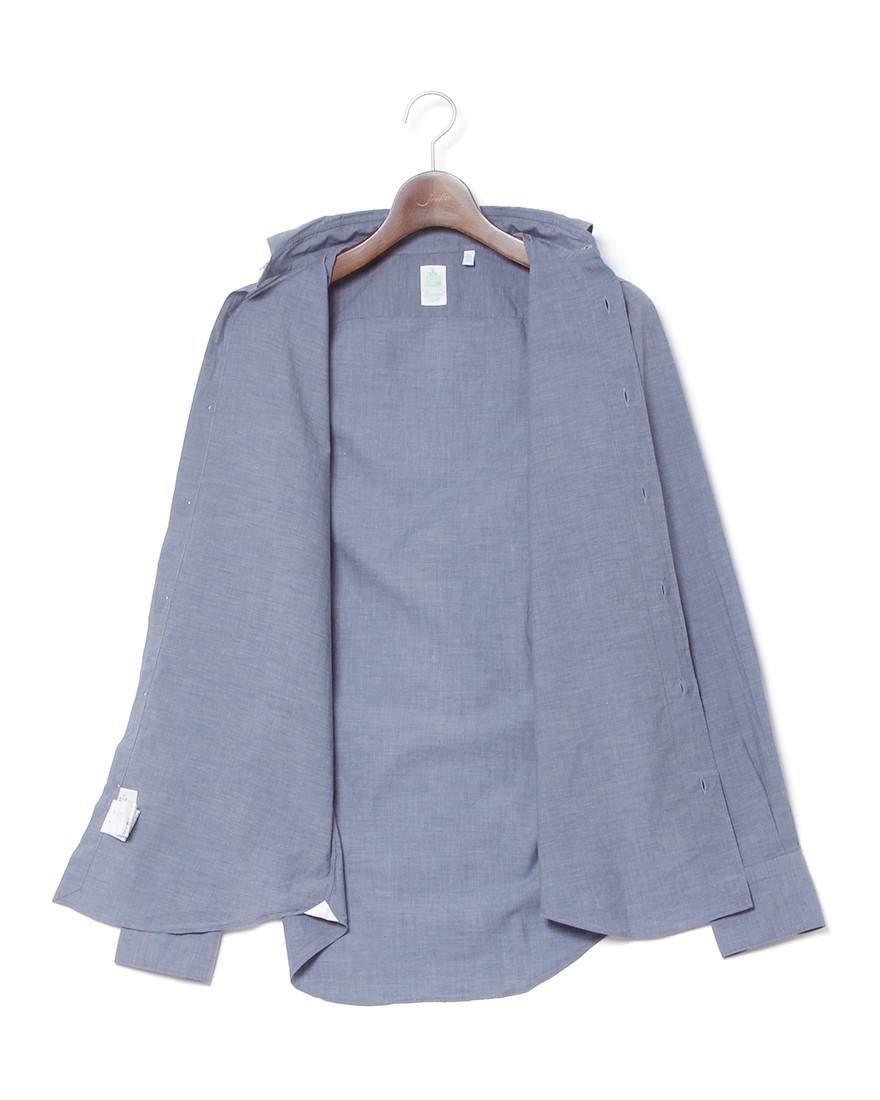 Finamoreスーパーライトコットン カッタウェイシャツ【SIMONE/J/BALI】08l