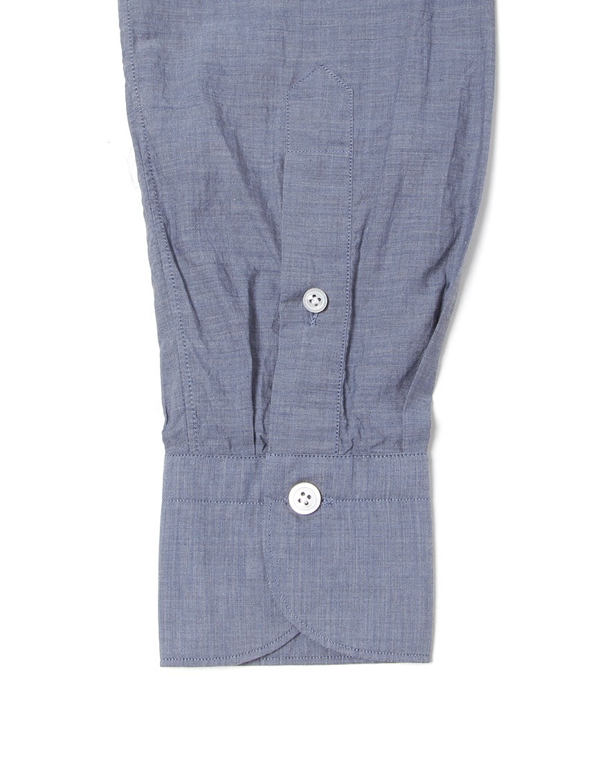 Finamoreスーパーライトコットン カッタウェイシャツ【SIMONE/J/BALI】11l