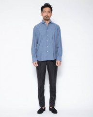 Finamoreスーパーライトコットン カッタウェイシャツ【SIMONE/J/BALI】mb_19l