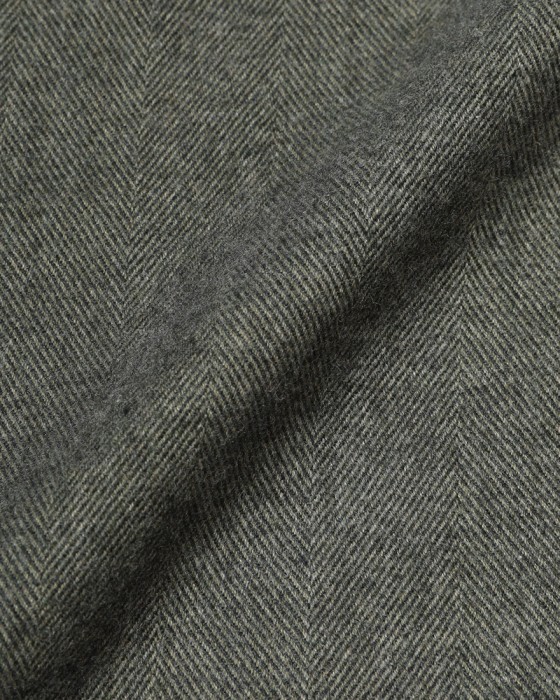 Finamoreコットンリヨセル ヘリンボーン カッタウェイカラーシャツ【SIMONE/BALI】17l