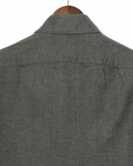 Finamoreコットンリヨセル ヘリンボーン カッタウェイカラーシャツ【SIMONE/BALI】mb_10l