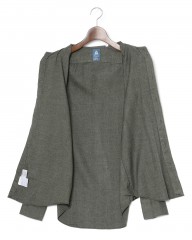 Finamoreコットンリヨセル ヘリンボーン カッタウェイカラーシャツ【SIMONE/BALI】mb_11l