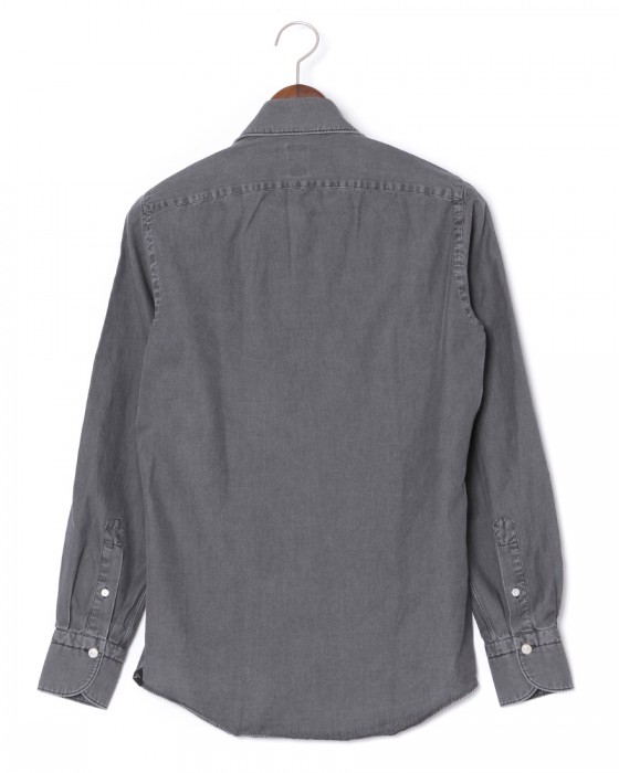 Finamoreコットン カッタウェイシャツ【SIMONE/J/BALI】01l