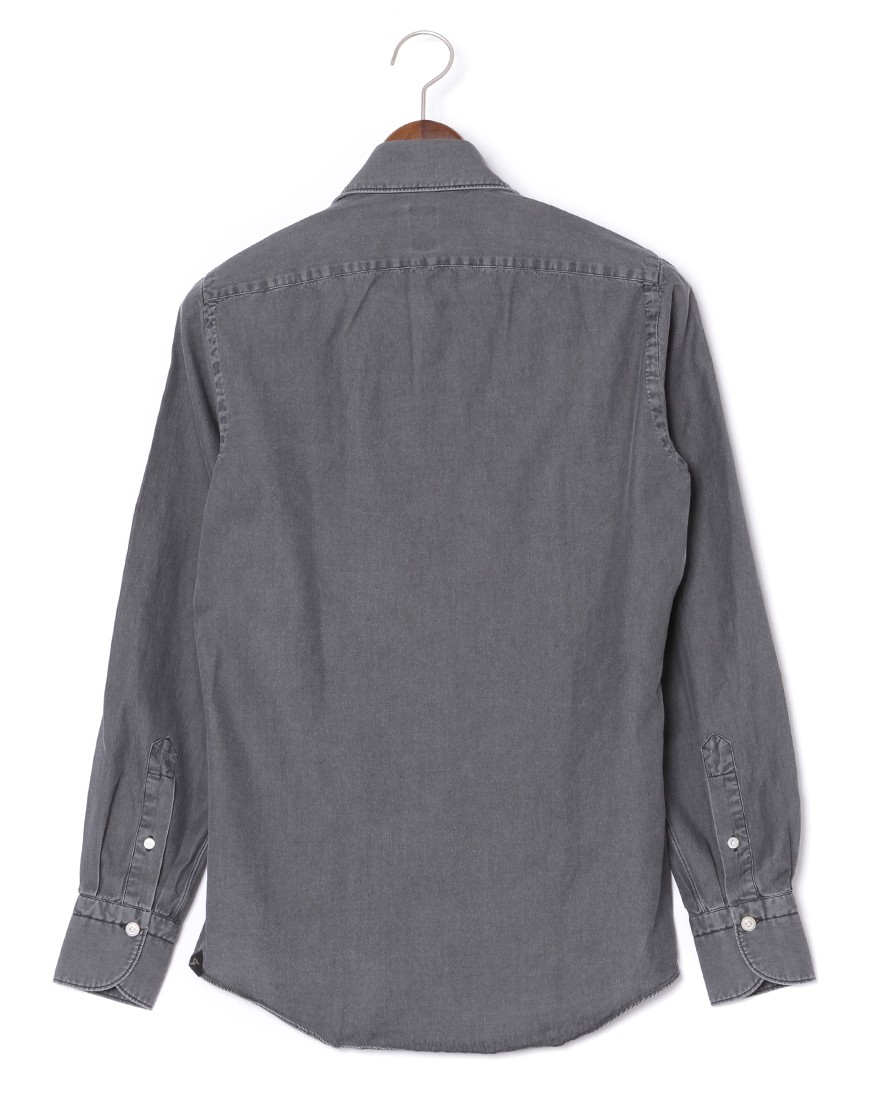 Finamoreコットン カッタウェイシャツ【SIMONE/J/BALI】01l