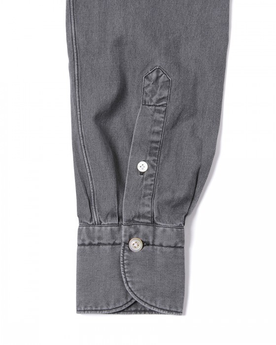 Finamoreコットン カッタウェイシャツ【SIMONE/J/BALI】11l